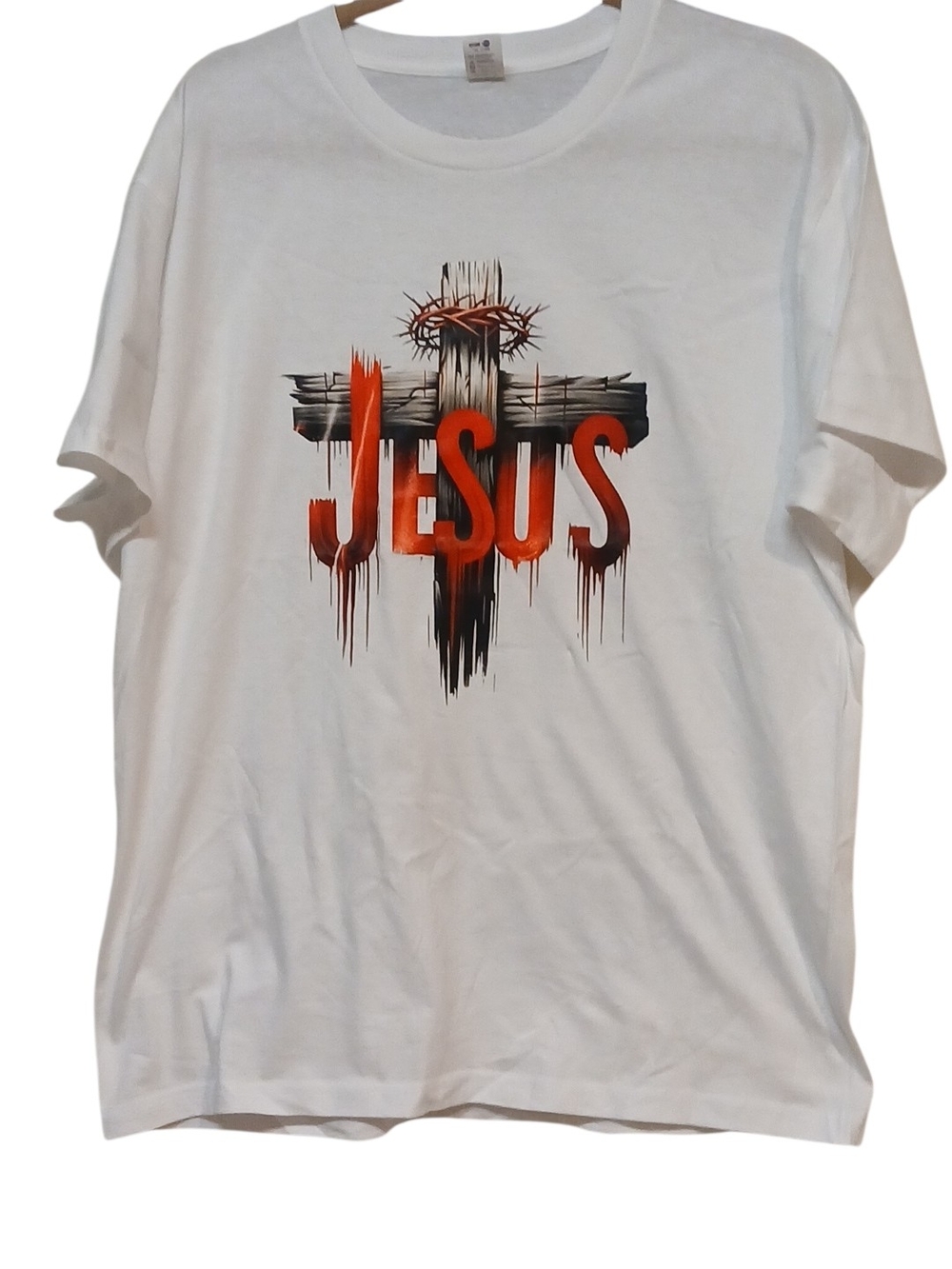 Access Christian Apparel By Nature- NWOT  Short Sleeve Tee Shirt, 100% Cotton, L - Picture 8 of 13